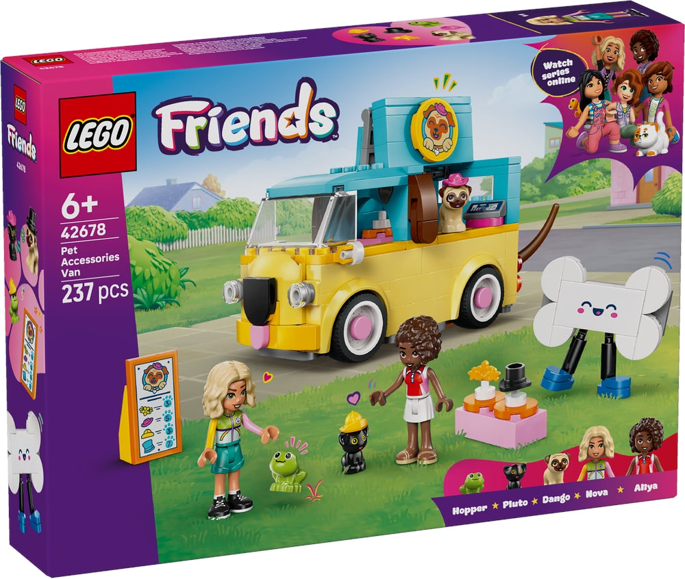 LEGO 42678 Friends - Furgone di accessori per animali LEGO