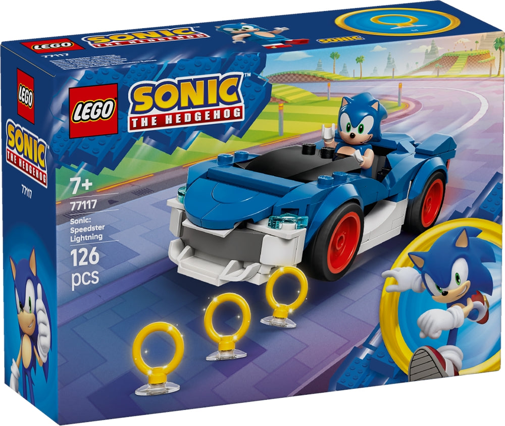 LEGO 77117 Sonic the Hedgehog - Sonic: Fulmine supersonico LEGO