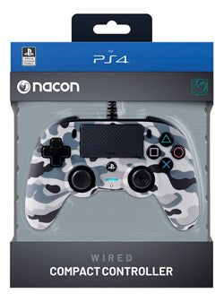 PS4 NACON OLP Compact Controller WRD Grigio Camo PS4 Accessori - Disponibile in 2/3 giorni lavorativi