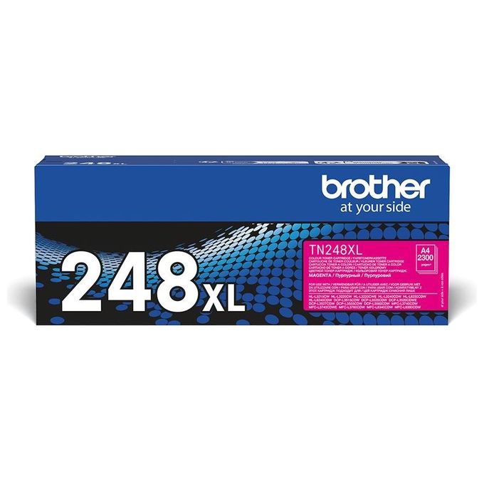 Brother TN-248XLM Toner 1 Pezzo Originale Magenta - Disponibile in 3-4 giorni lavorativi