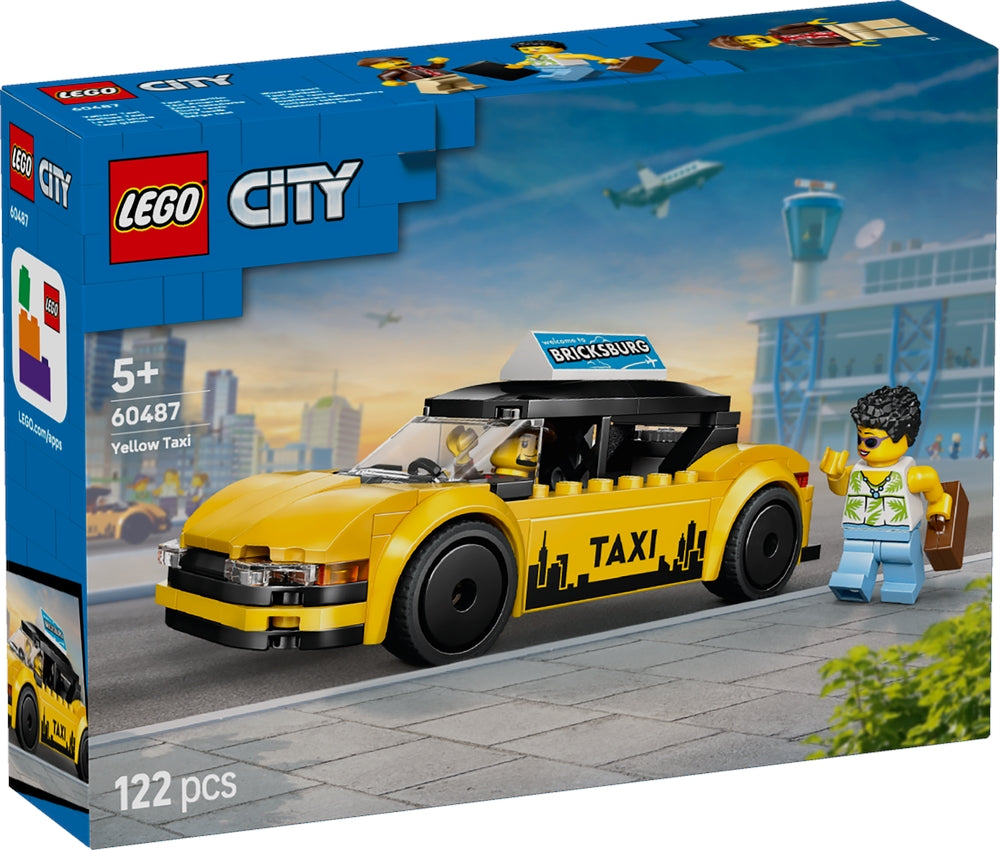 LEGO 60487 City - Taxi giallo LEGO