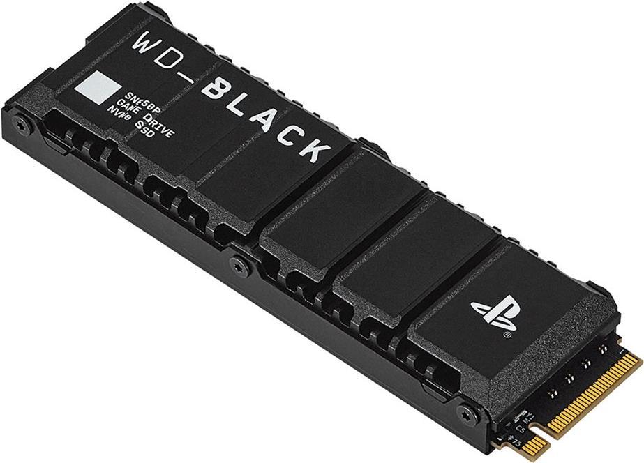 WD Black SN850P NVMe SSD WDBBYV0010BNC-WRSN - SSD - 1TB - intern - M.2 2280 - PCIe 4,0 x4 (NVMe) - integrierter Kühlkörper (WDBBYV0010BNC-WRSN) Western Digital