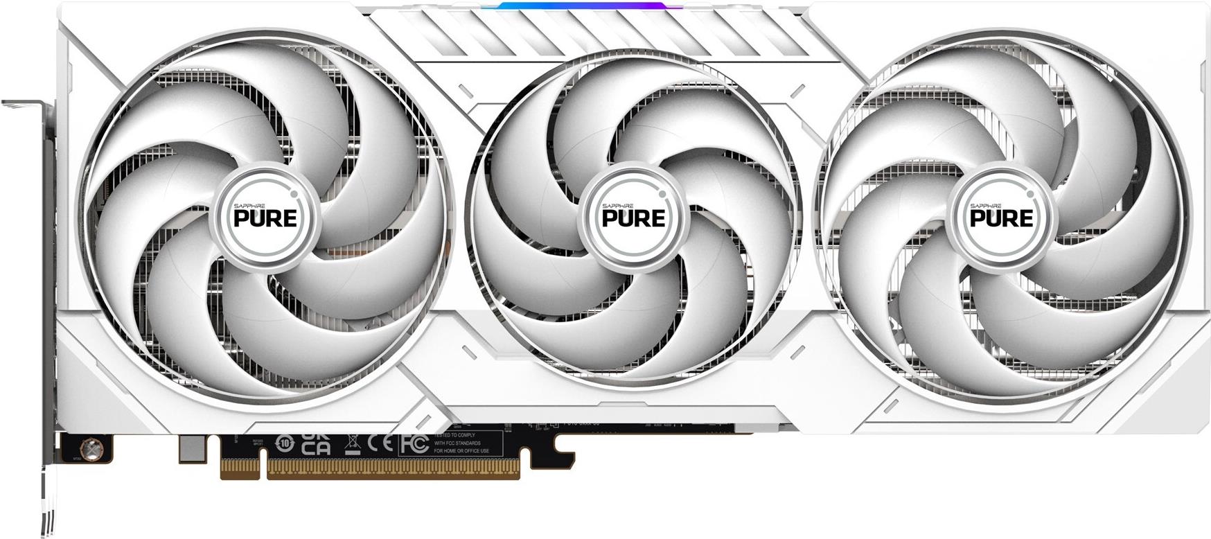 Sapphire Pure Radeon RX 9070 XT AMD 16 GB GDDR6 - Grafikkarte - 16.384 MB (11348-02-20G) GameSIDE&Tech