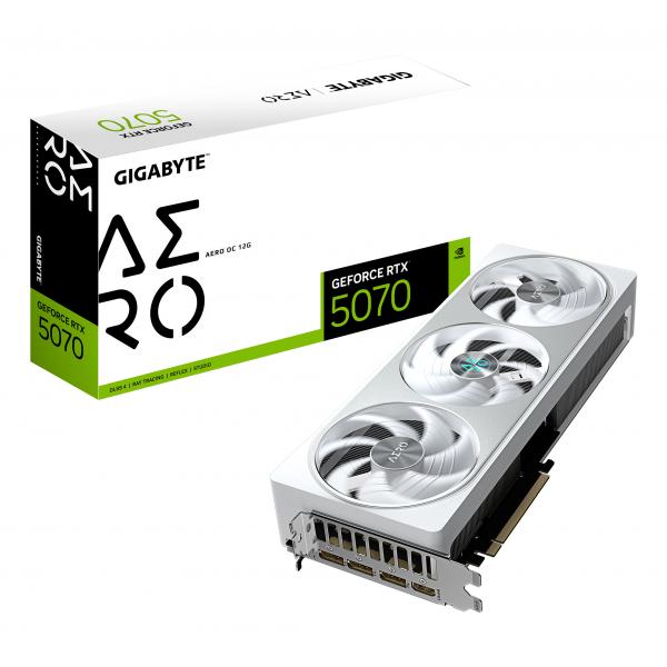 Gigabyte GeForce RTX 5070 AERO OC 12G - Grafikkarten GameSIDE&Tech