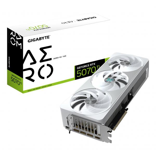 Gigabyte GeForce RTX 5070 Ti AERO OC 16G - Grafikkarten Gigabyte