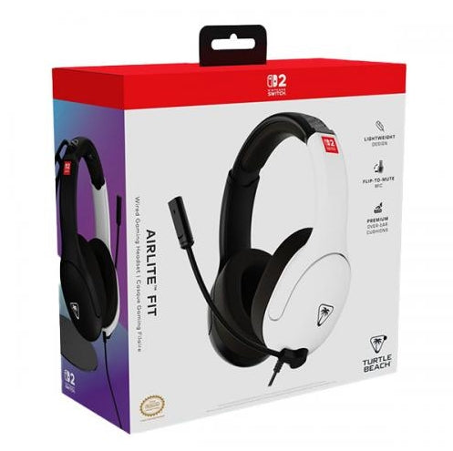 TURTLE BEACH Airlite Fit (Nintendo Switch 2) Black & White Turtle Beach