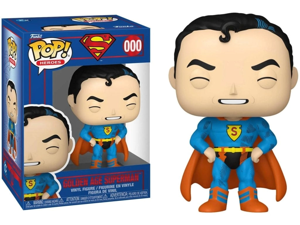 FUNKO POP DC: Superman - 000 Golden Age Superman 9cm Funko