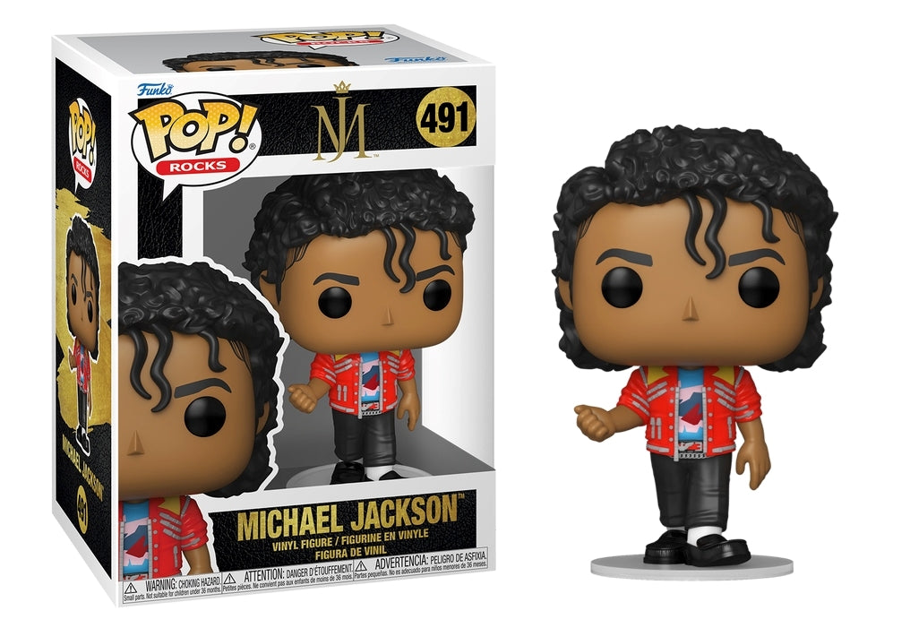 FUNKO POP Rocks: Michael Jackson - 491 Michael Jackson (Beat It) 9cm Funko