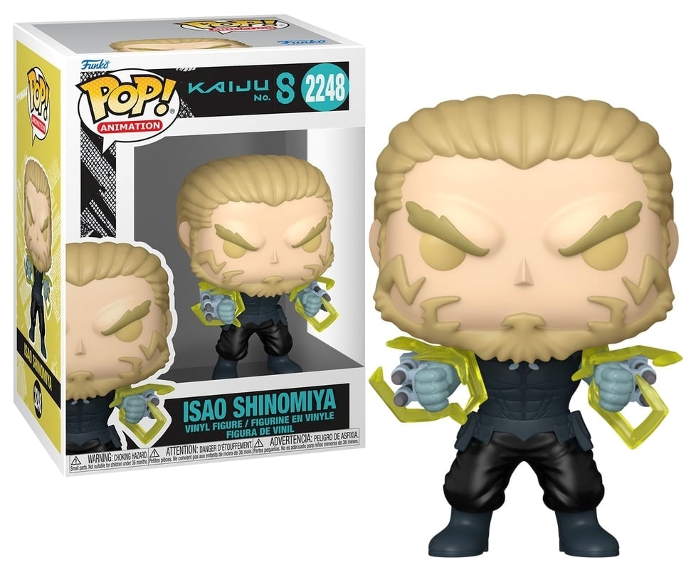 FUNKO POP Animation: Kaiju No8 - 2248 Isao Shinomiya 9cm Funko