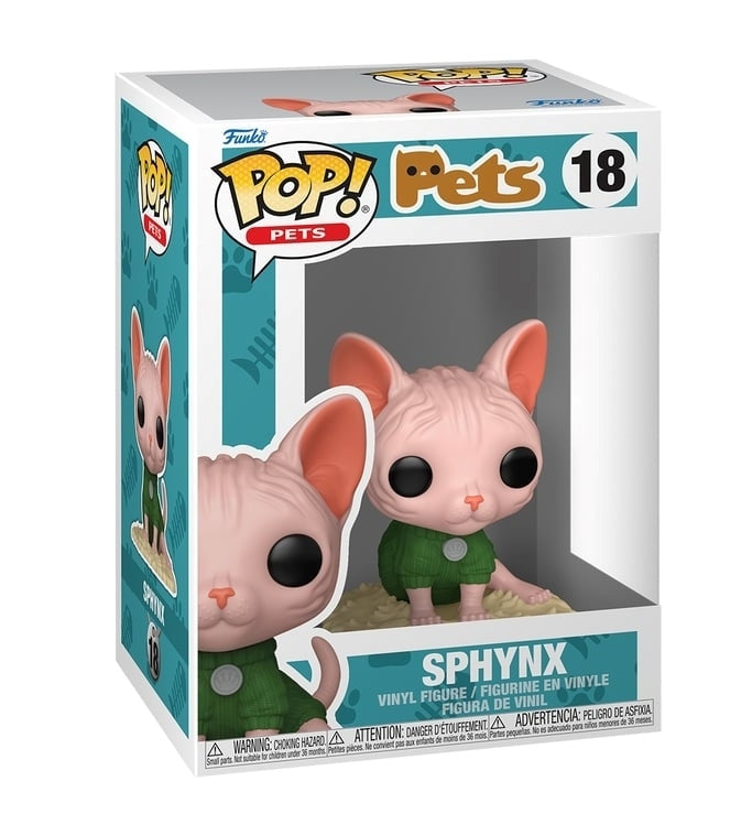 FUNKO POP Pets: Pets - 18 Sphinx Cat 9cm Funko
