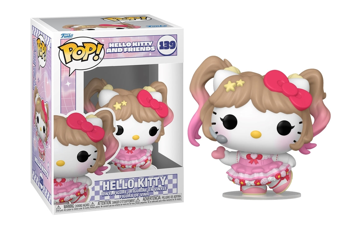FUNKO POP Sanrio: Hello Kitty and Friends - 139 Hello Kitty 9cm - Disponibile in 2/3 giorni lavorativi Funko