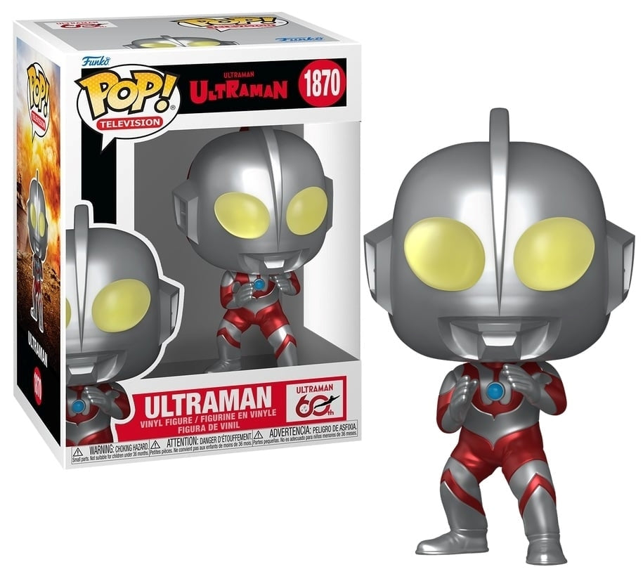 FUNKO POP Television: Ultraman - 1870 Ultraman (MT) 9cm Funko