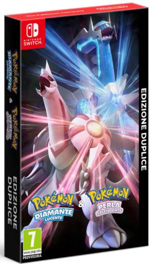 Switch Pokemon Diamante Lucente e Perla Splendente Dual Pack Nintendo