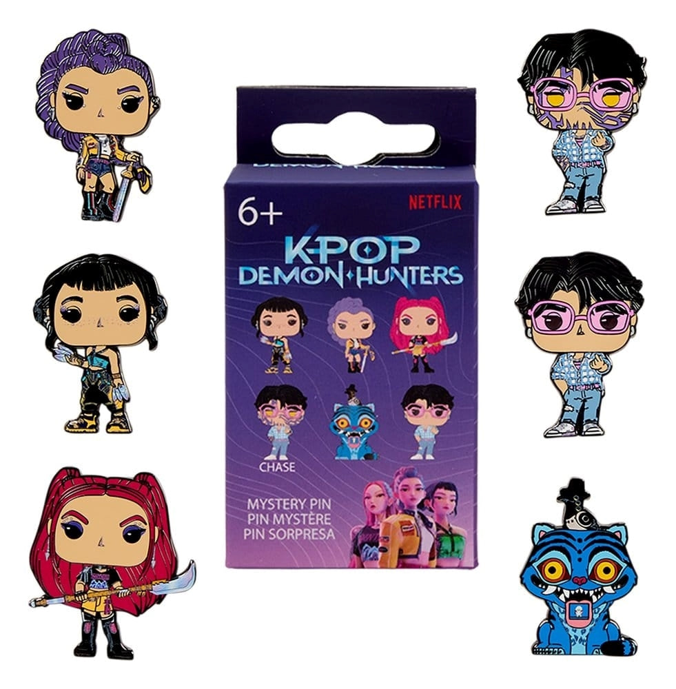 FUNKO Loungefly Mystery Pins - K-Pop Demon Hunters 12pz Funko