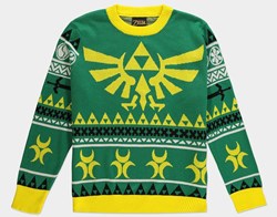 DIFUZED NINTENDO ZELDA HYRULE BRIGHT MAGLIONE JUMPER S - Disponibile in 2/3 giorni lavorativi
