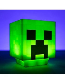 PALADONE MINECRAFT  LAMPADA 3D CREEPER - Disponibile in 2/3 giorni lavorativi Paladone
