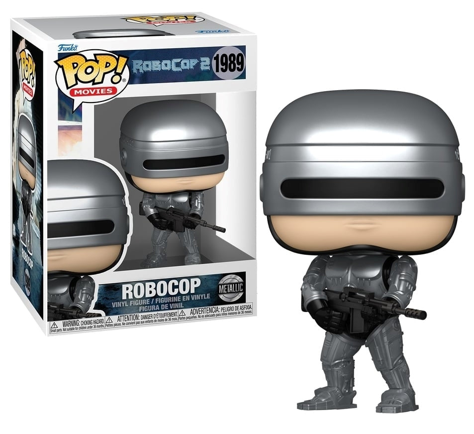 FUNKO POP Movies: Robocop 2 - 1989 Robocop (MT) With Chase 9cm Funko