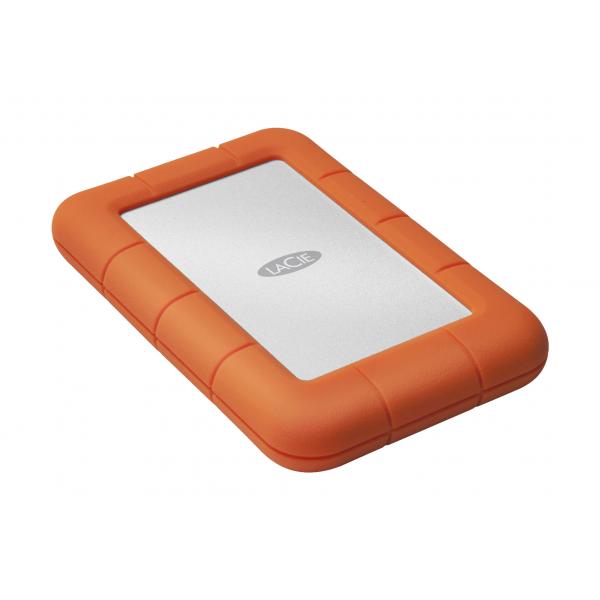 Hard Disk esterno LaCie Rugged Mini 5000 GB Arancione - Disponibile in 5-6 giorni lavorativi Lacie Gmbh