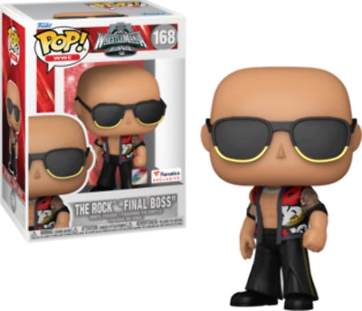 FUNKO POP WWE: The Rock- Final Boss (WrestleMania 40) 9 cm Funko