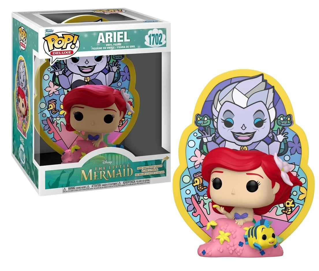 FUNKO POP Deluxe Disney: La Sirenetta - 1702 Ariel (Stained Glass) Funko