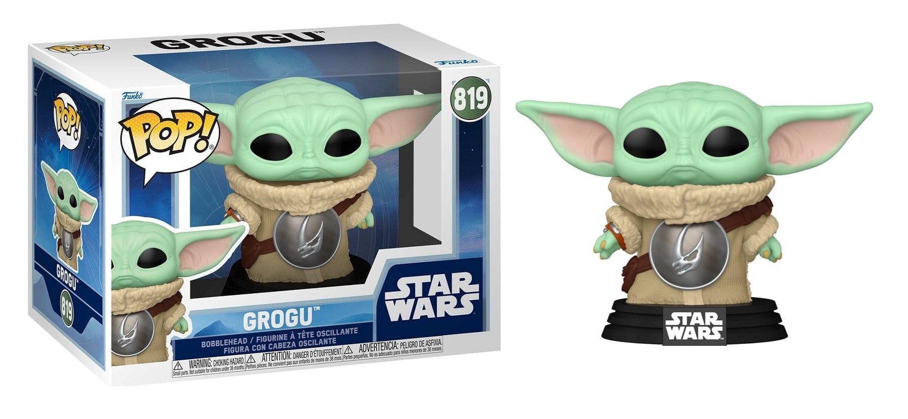 FUNKO POP Star Wars - 819 Grogu 9cm Funko