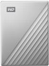 Hard Disk esterno WD My Passport Ultra WDBC3C0020BSL- crittografato - 2TB - USB3.0 (USB-C) - 256-Bit-AES - Argento (WDBC3C0020BSL-WESN) - Disponibile in 5-6 giorni lavorativi Western Digital