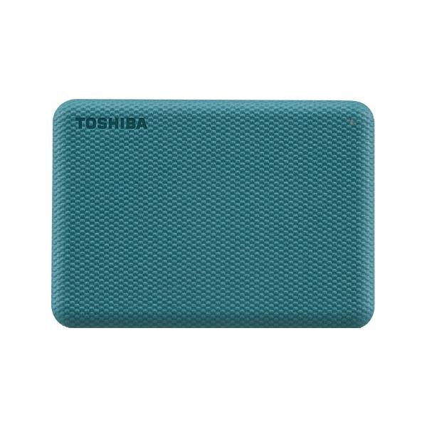 Hard Disk esterno Toshiba Canvio Advance 1 TB 2.5 Micro-USB B 3.2 Gen 1 [3.1 Gen 1] Verde (Toshiba Canvio Advance 1TB green) - Disponibile in 5-6 giorni lavorativi Toshiba