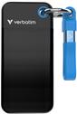 SSD Esterno Verbatim Pocket SSD USB 3.2 1TB Black/Blue 32191 (32191) - Disponibile in 5-6 giorni lavorativi Verbatim