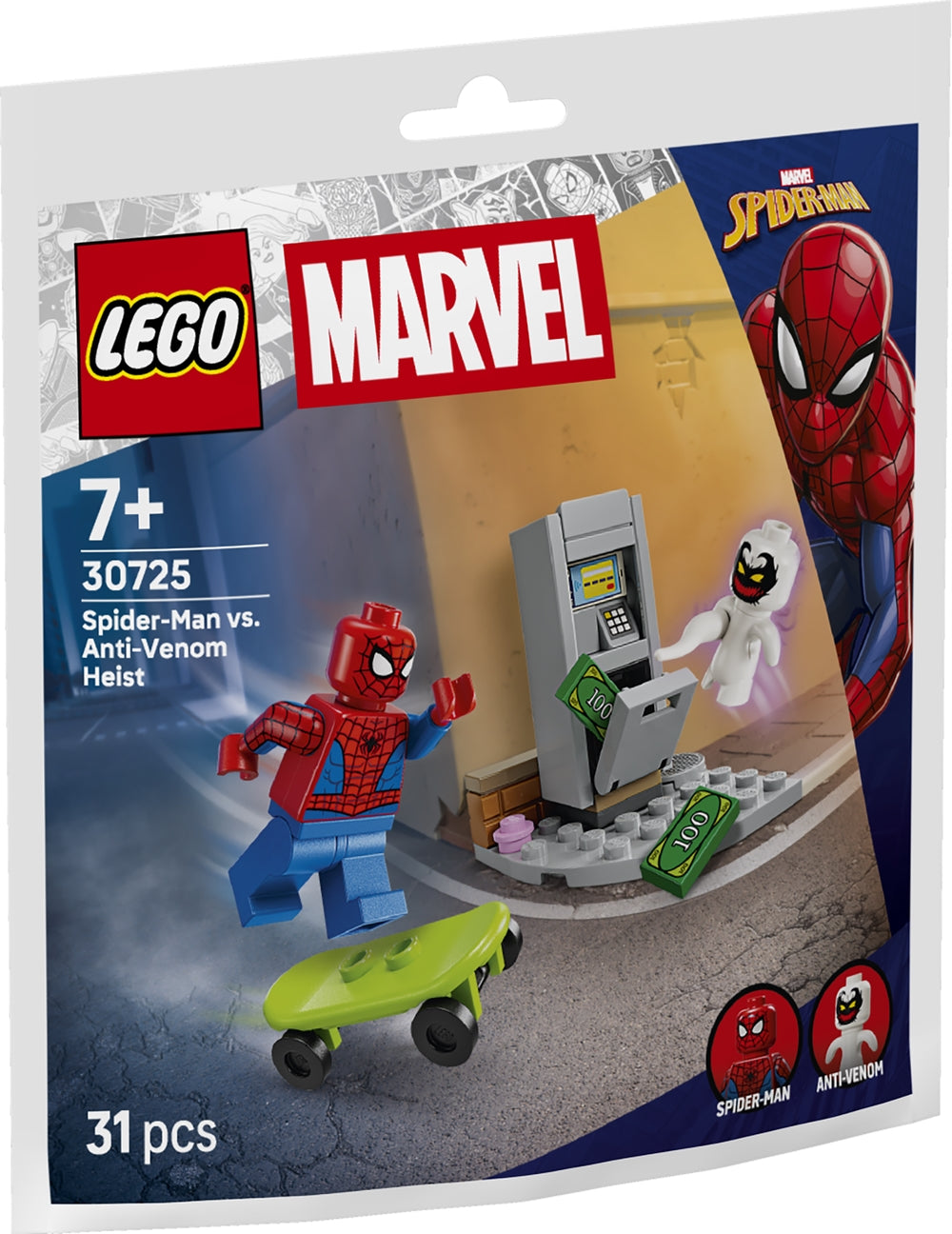 LEGO 30725 Super Heroes Marvel - Rapina: Spider-Man contro Anti-Venom LEGO