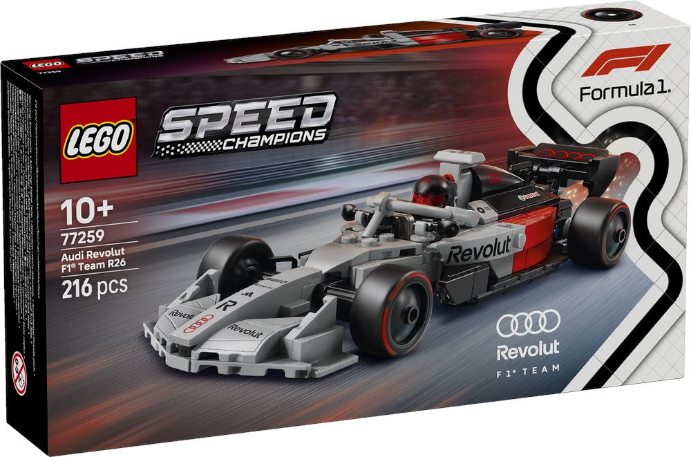 LEGO 77259 SPEED CHAMPIONS - Auto da corsa Audi Revolut F1 Team R26 LEGO