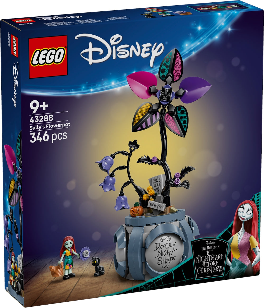 LEGO 43288 Disney - Vaso di fiori di Sally - Disponibile in 2/3 giorni lavorativi LEGO