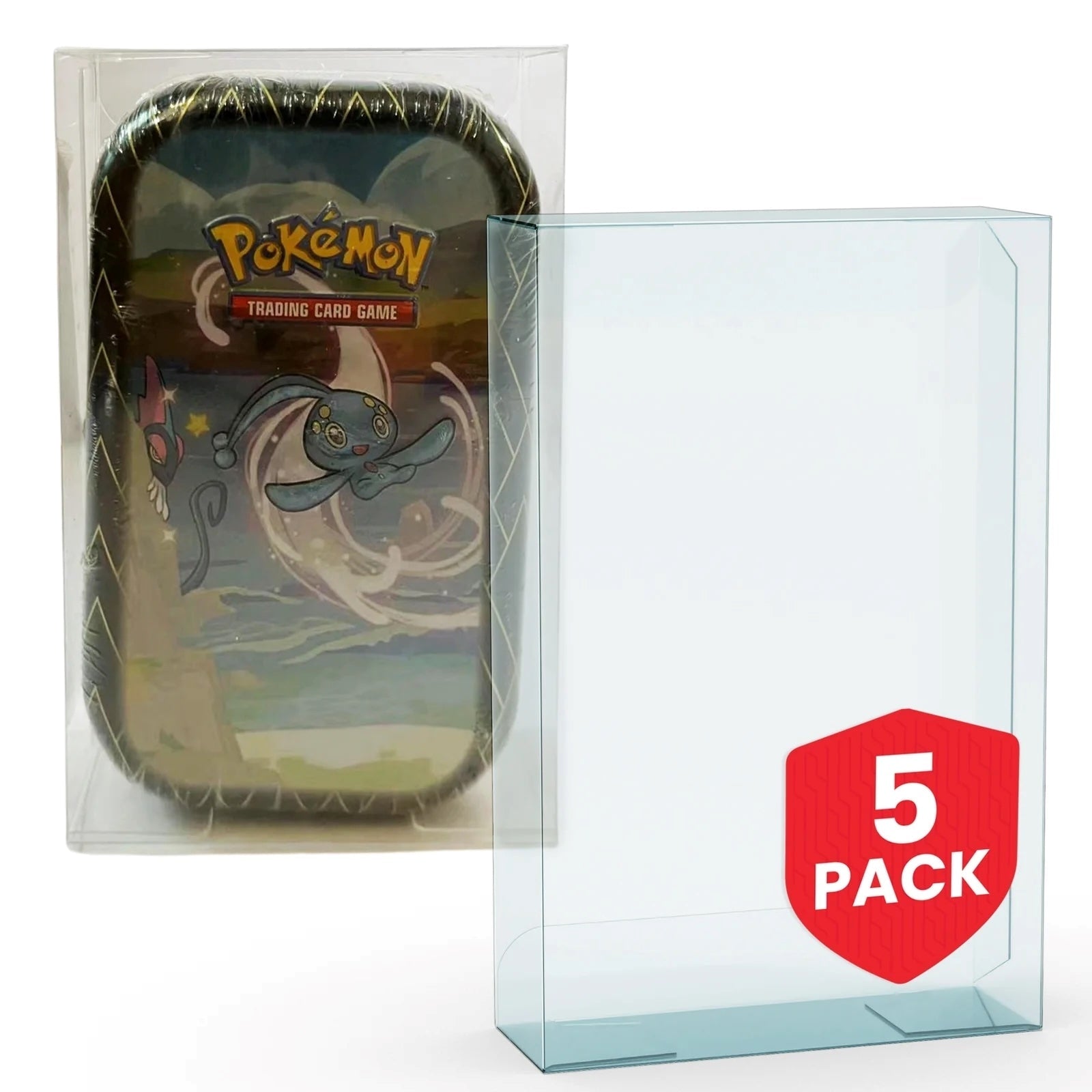 EVORETRO - PET Protector Mini Tin Pokemon 5pz Evoretro