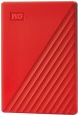 Hard Disk esterno WD My Passport WDBPKJ0040BRD- crittografato - 4TB - USB3.0 - 256-Bit-AES - Rot (WDBPKJ0040BRD-WESN) - Disponibile in 5-6 giorni lavorativi Western Digital