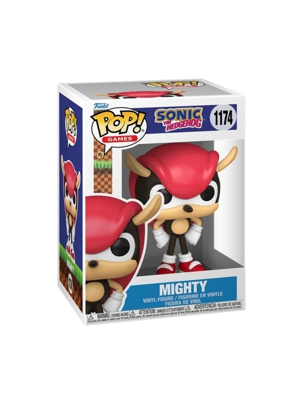 FUNKO POP Games: Sonic The Hedgehog - 1174 Mighty 9cm - Disponibile in 2/3 giorni lavorativi Funko