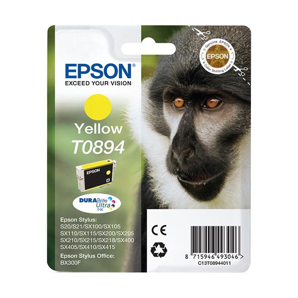EPSON T0894 CARTUCCIA INKJET GIALLO - Disponibile in 3-4 giorni lavorativi Epson