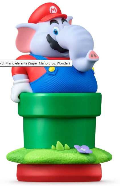 AMIIBO di Mario elefante (Super Mario Bros. Wonder) Nintendo Accessori