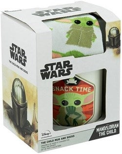 PALADONE STAR WARS: THE MANDALORIAN - SET TAZZA + CALZINI Paladone