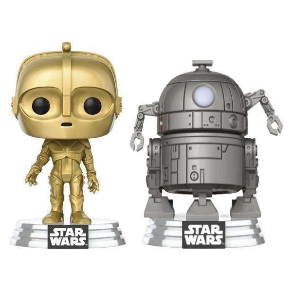 FUNKO POP  Star Wars: Conce t- 2-Pack C-3PO & R2-D2 (Exclusive, possibile allocazione) Funko