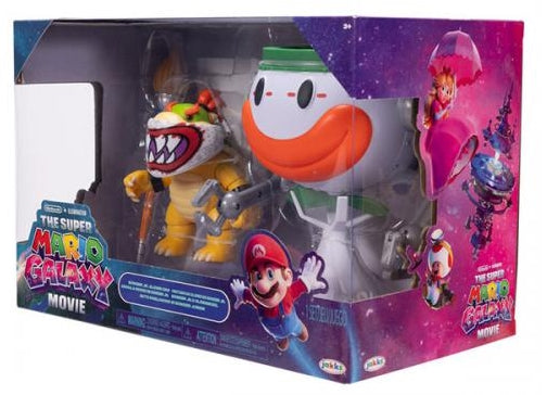 JAKKS PACIFIC Super Mario Galaxy Bowser junior con Clown Car Jakks Pacific