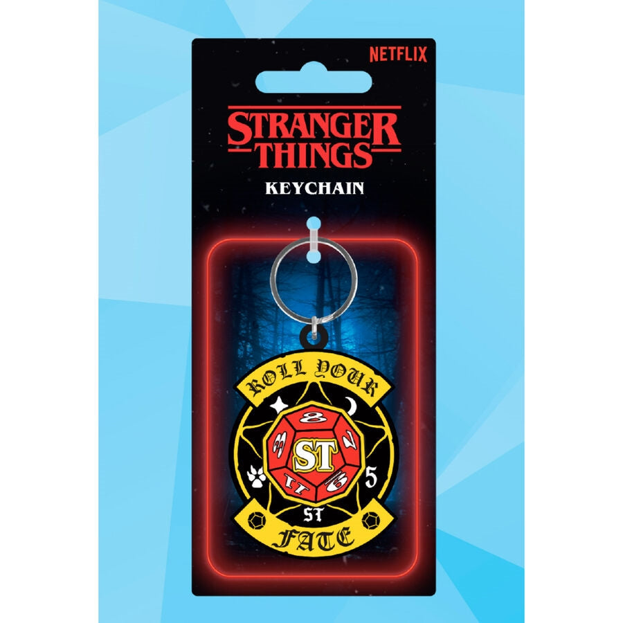 PYRAMID - STRANGER THINGS (SPIN YOUR FATE) SPINNER KEYCHAIN Pyramid