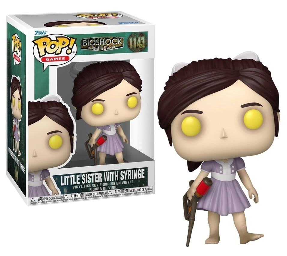 FUNKO POP Games: Bioshock - 1143 Little Sister with Syringe 9cm Funko