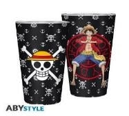 ABYSTYLE ONE PIECE - BICCHIERE IN VETRO "Luffy" 400ml Abystyle
