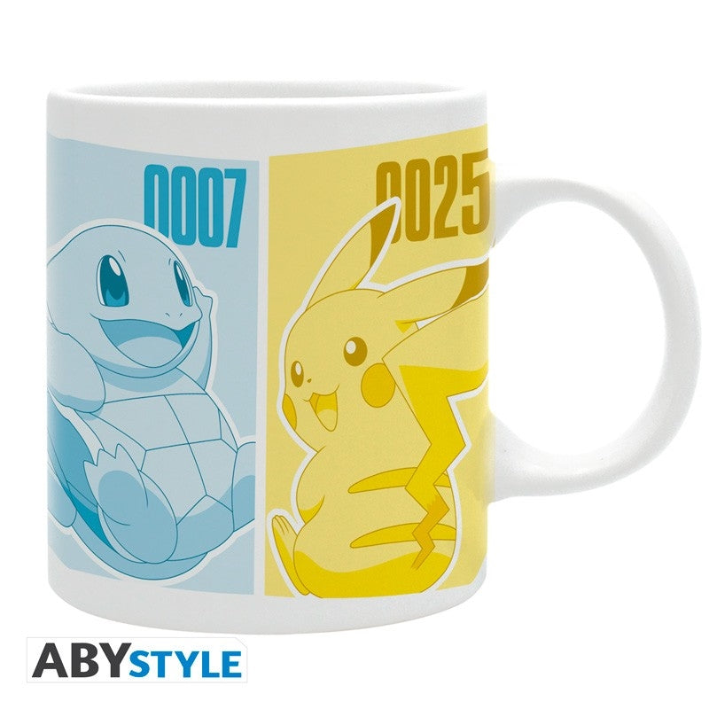 ABYSTYLE POKEMON - Tazza 320 ml: "Pikachu & Kanto Starters Abystyle