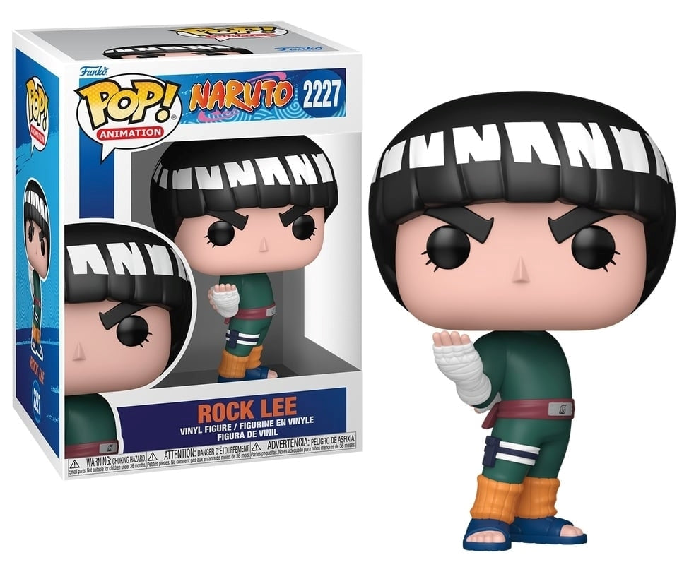 FUNKO POP Animation: Naruto Classic - 2227 Rock Lee 9cm Funko