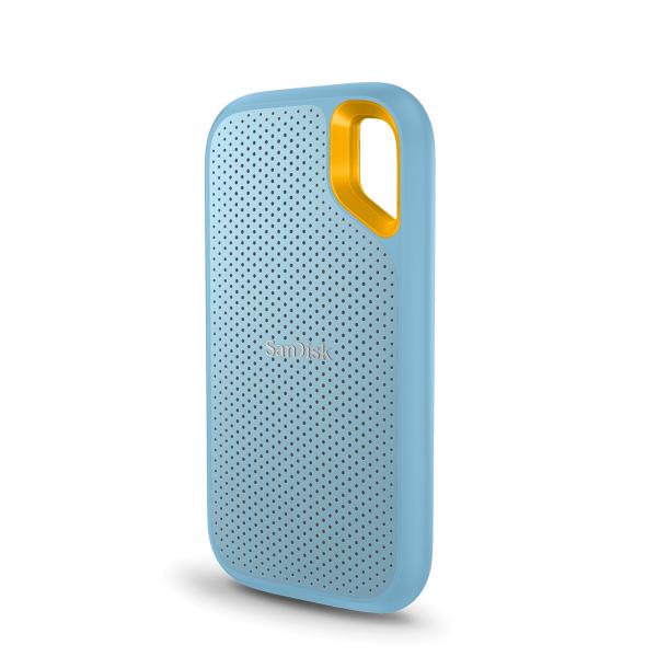 SanDisk SDSSDE61-2T00-G25B unità esterna a stato solido 2 TB USB tipo-C 3.2 Gen 2 [3.1 Gen 2] Blu (SanDisk Extreme Portable SSD 2TB jasno) Sandisk