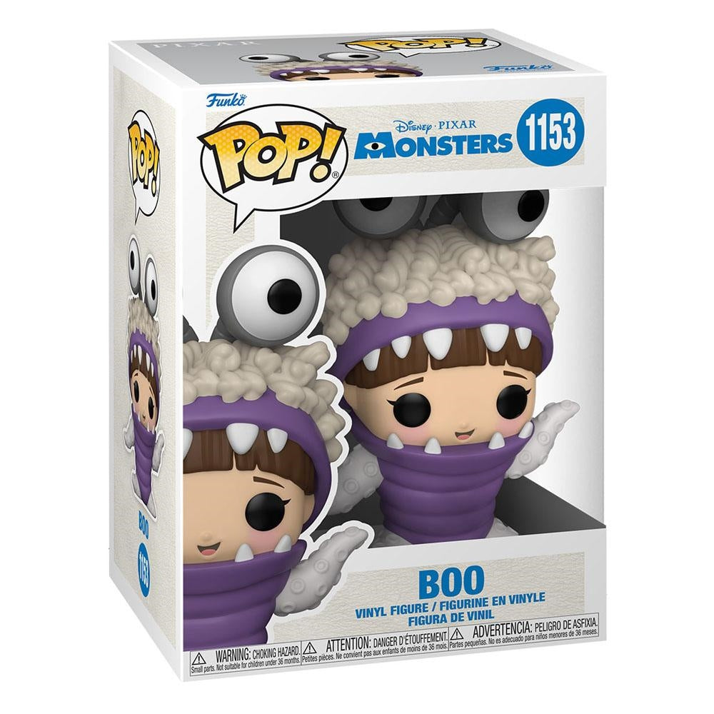 FUNKO POP  Disney: Monsters & Co 20th Anniversary - 1153 Boo w/Hood Up 9 cm - Disponibile in 2/3 giorni lavorativi Funko
