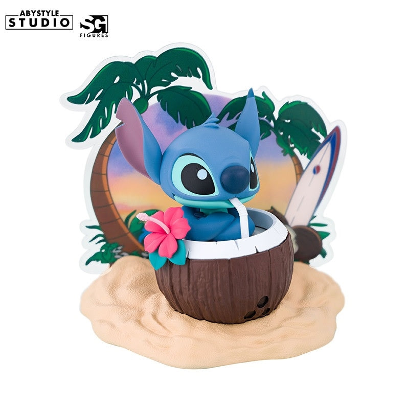ABYSTYLE DISNEY - "Stitch Coconut" Figure SFC 10 cm - Disponibile in 2/3 giorni lavorativi Abystyle