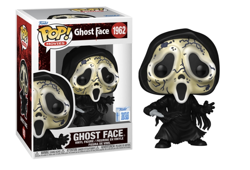 FUNKO POP Movies: Ghost Face - 1962 Ghost Face Distressed Mask (Exclusive) 9cm - Disponibile in 2/3 giorni lavorativi Funko
