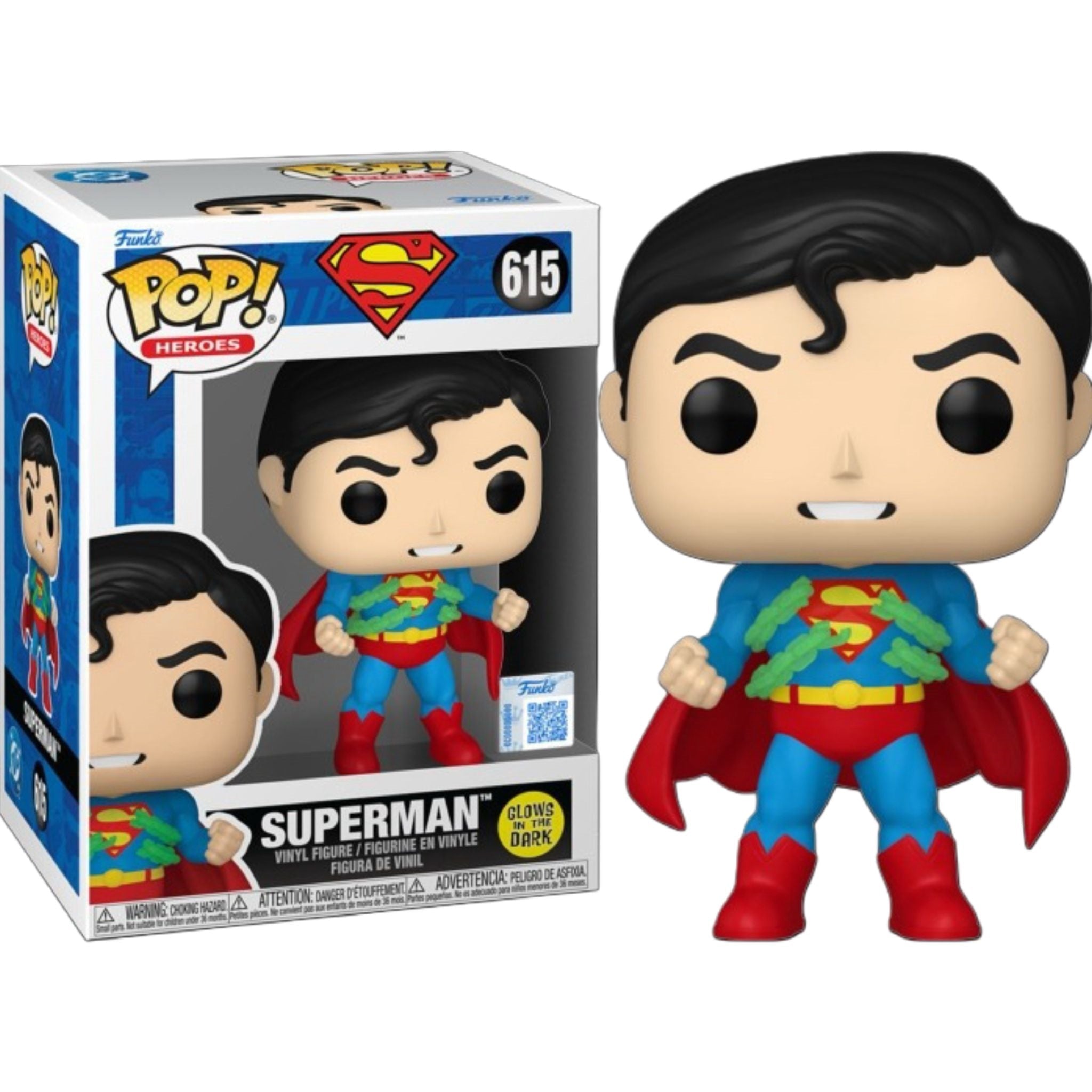 FUNKO POP Heroes: DC Comics - 615 Superman (Metropolis Suit) (Exclusive) 9cm - Disponibile in 2/3 giorni lavorativi Funko