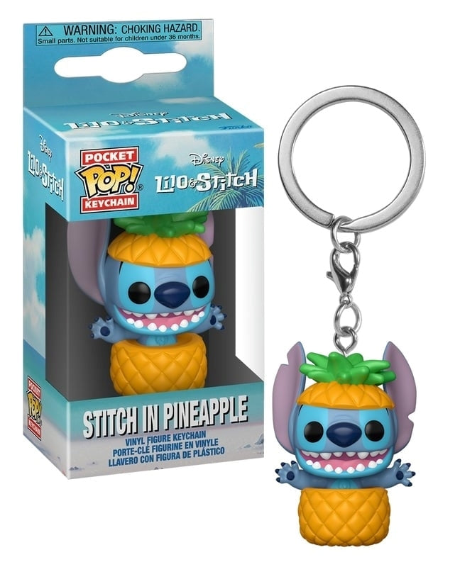 FUNKO POP Keychain Disney: Lilo & Stitch - Stitch In Pineapple Funko